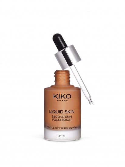 KIKO MILANO ­Тональная основа SPF 15 Liquid Skin Second Skin Foundation модель KM0010110701244 — фото - INTERTOP