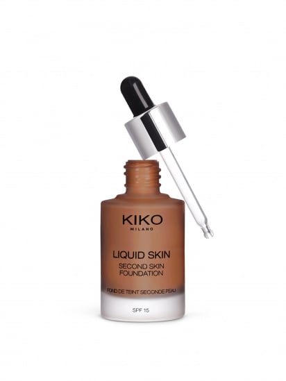 KIKO MILANO ­Тональна основа SPF 15 Liquid Skin Second Skin Foundation модель KM0010110701344 — фото - INTERTOP