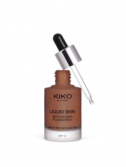 KIKO MILANO ­Тональна основа SPF 15 Liquid Skin Second Skin Foundation модель KM0010110701444 — фото - INTERTOP