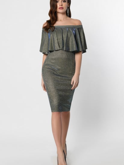 Сукня міді CARICA модель KP1022018 — фото - INTERTOP