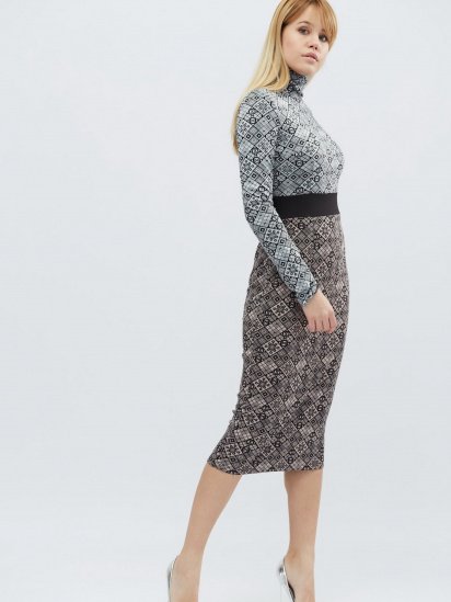 Платье миди CARICA модель KP59144 — фото 5 - INTERTOP