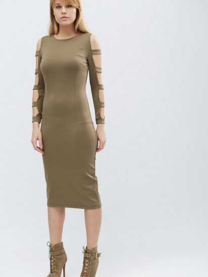 Платье миди CARICA модель KP59271 — фото - INTERTOP