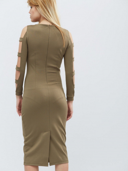 Сукня міді CARICA модель KP59271 — фото 4 - INTERTOP