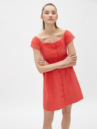 Платье мини Koton модель 0YAL88038IW200 — фото - INTERTOP