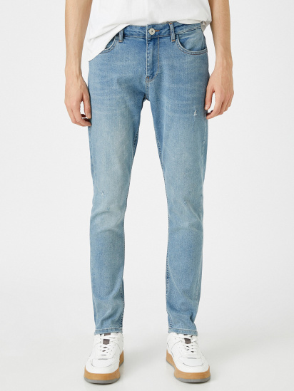 Зауженные джинсы Koton модель 1YAM43853LD600 — фото 3 - INTERTOP