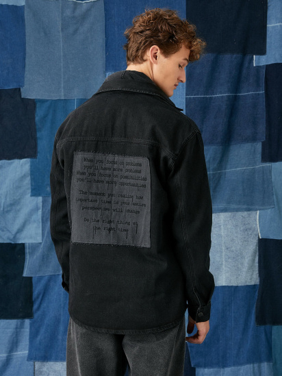 Джинсовая куртка Koton модель 2kam53010ld999 — фото - INTERTOP