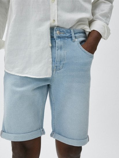 Шорти джинсові Koton модель 3SAM40204ND600 — фото 3 - INTERTOP
