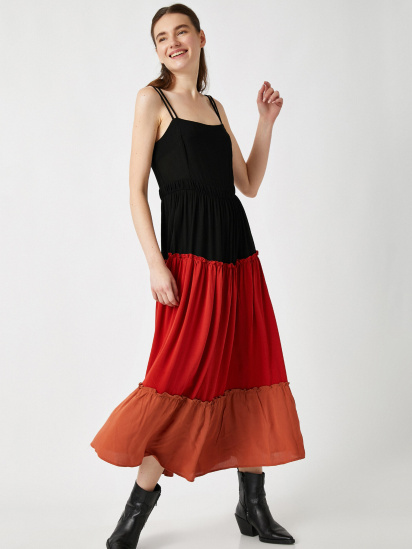 Платье миди Koton модель 0YAK88208PW999 — фото - INTERTOP