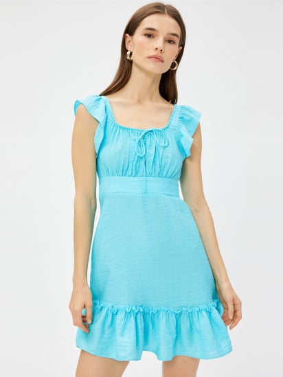 Платье мини Koton модель 3SAK80279EW643 — фото 5 - INTERTOP