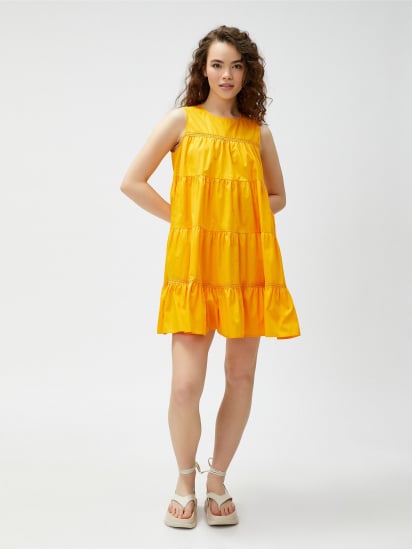 Платье мини Koton модель 3SAK80008PW202 — фото 6 - INTERTOP