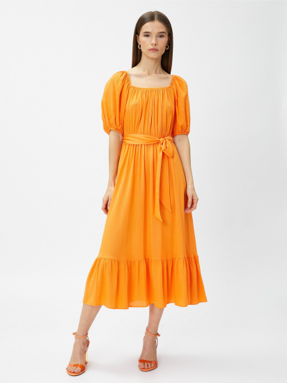 Платье миди Koton модель 3SAK80008EW200 — фото 5 - INTERTOP