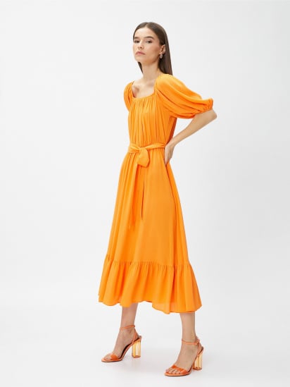 Платье миди Koton модель 3SAK80008EW200 — фото - INTERTOP