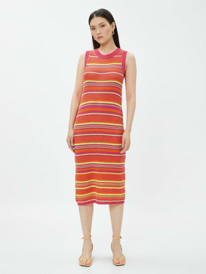Платье миди Koton модель 3SAK80004HT2S7 — фото 5 - INTERTOP