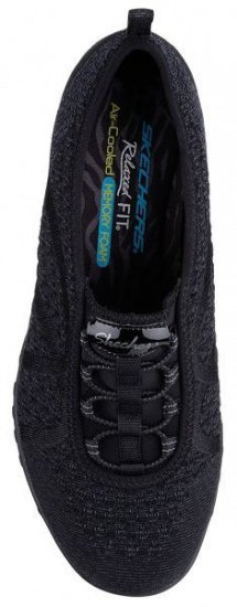 Слипоны Skechers Relaxed Fit®: Breathe Easy - Fortune-Knit модель 23028 BLK — фото 4 - INTERTOP