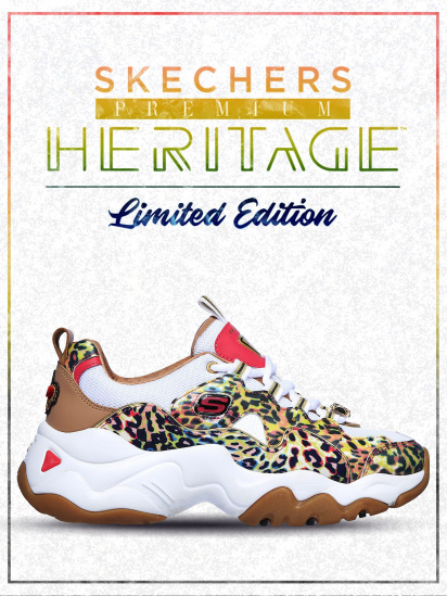 Кросівки Skechers D'Lites 3 - Cheetah Queen модель 149109 WMLT — фото - INTERTOP