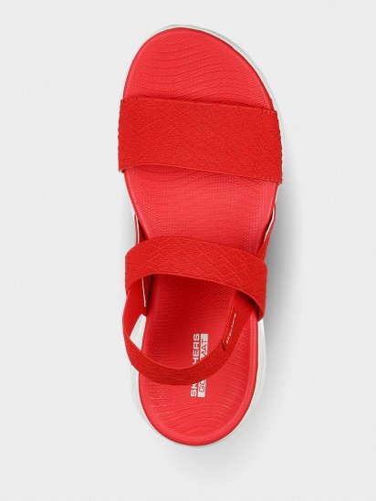 Сандалії Skechers On-The-Go модель 140026 RED — фото 4 - INTERTOP