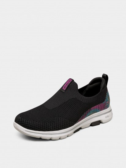 Сліпони Skechers Go Walk 5 модель 124240 BKMT — фото - INTERTOP