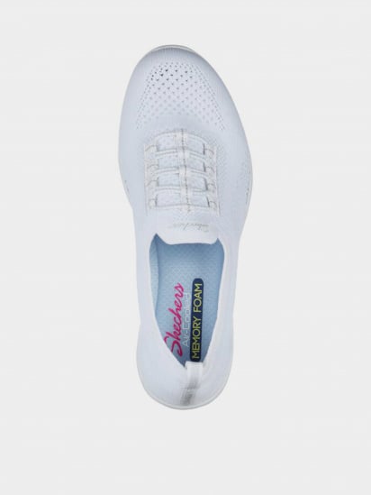 Кеди низькі Skechers Newbury St - Every Angle модель 100033 WHT — фото 3 - INTERTOP