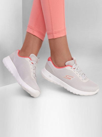 Кросівки для тренувань Skechers GO WALK Joy – Light Motion модель 124707 OFPK — фото 6 - INTERTOP