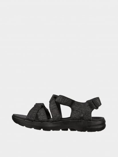 Сандалії Skechers GO WALK 6 Sandal – Limitless модель 140650 BKGY — фото - INTERTOP