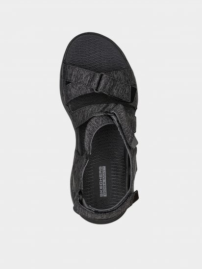 Сандалії Skechers GO WALK 6 Sandal – Limitless модель 140650 BKGY — фото 4 - INTERTOP