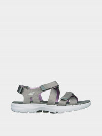 Сірий - Сандалії Skechers GO WALK 6 Sandal – Limitless