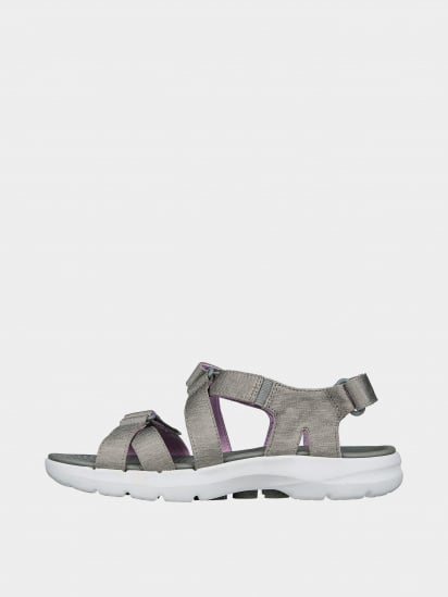 Сандалії Skechers GO WALK 6 Sandal – Limitless модель 140650 GRY — фото - INTERTOP