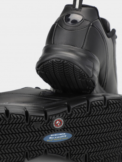 Кросівки Skechers Work Relaxed Fit: Sure Track - Trickel модель 76550EW BLK — фото 5 - INTERTOP