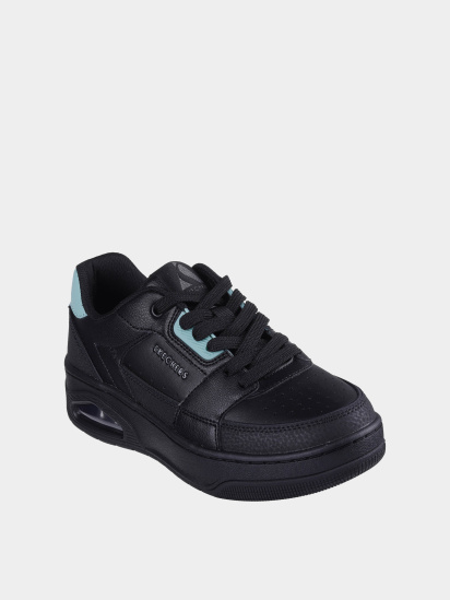 Кеди низькі Skechers Uno Court - Courted Style модель 177710 BKTQ — фото 5 - INTERTOP