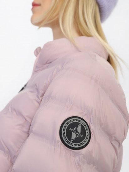 Демісезонна куртка Skechers Blissful модель WJA303M LPK — фото 4 - INTERTOP