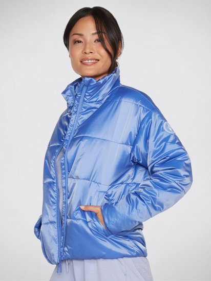 Демісезонна куртка Skechers GOWALK Diamond Slope модель WJA280 PERI — фото 3 - INTERTOP