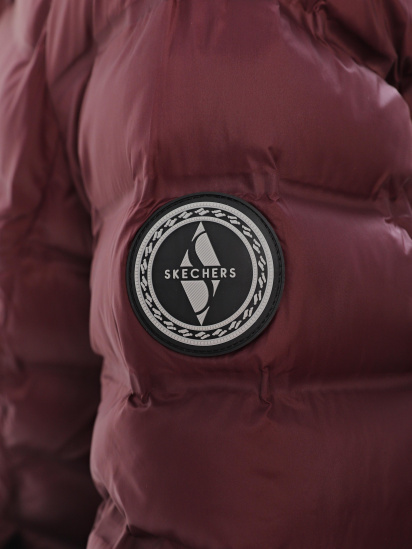 Демісезонна куртка Skechers Blissful модель WJA303M DKPR — фото 4 - INTERTOP