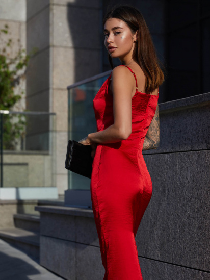 Платье миди Jadone Fashion модель Kalipso_red — фото 5 - INTERTOP