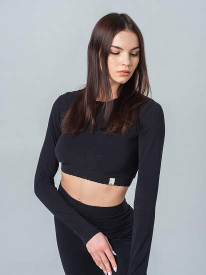 Топ спортивний Zenwear модель Kamilia_black — фото 3 - INTERTOP