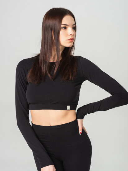 Топ спортивний Zenwear модель Kamilia_black — фото - INTERTOP