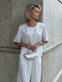 Белый - Блуза Jadone Fashion