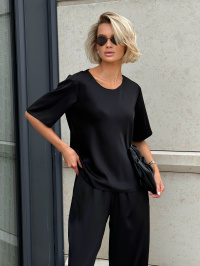 Чёрный - Блуза Jadone Fashion