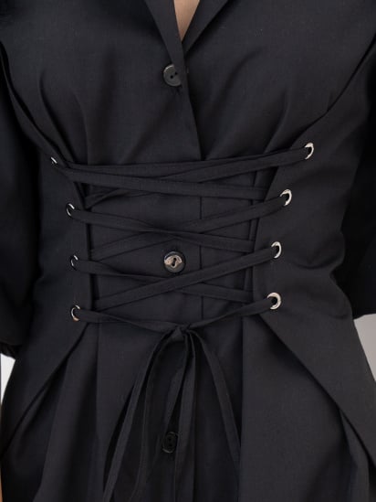 Сукня максі Jadone Fashion модель Kristin_black — фото 4 - INTERTOP