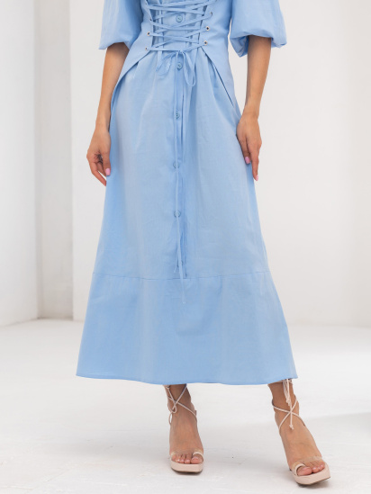 Сукня максі Jadone Fashion модель Kristin_blue — фото 6 - INTERTOP