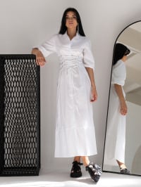 Белый - Платье макси Jadone Fashion
