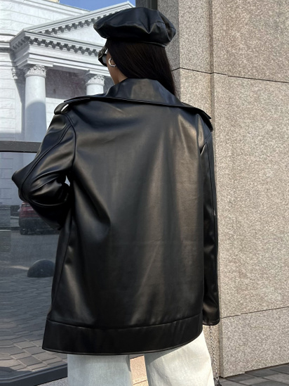 Куртка кожаная Jadone Fashion модель Kurtka_Derbi_chorn — фото 5 - INTERTOP