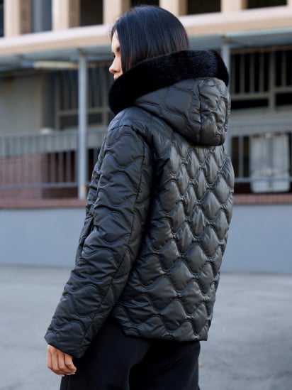 Зимняя куртка Jadone Fashion модель Kurtka_Ember_chorna — фото - INTERTOP