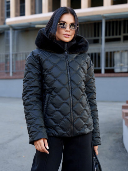 Зимняя куртка Jadone Fashion модель Kurtka_Ember_chorna — фото 4 - INTERTOP