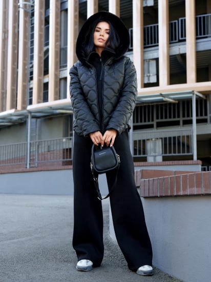 Зимняя куртка Jadone Fashion модель Kurtka_Ember_chorna — фото 5 - INTERTOP