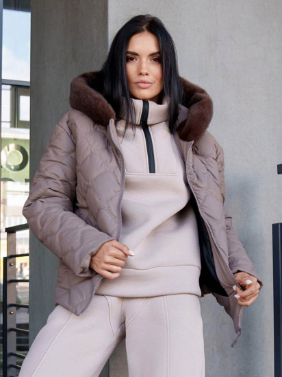 Зимова куртка Jadone Fashion модель Kurtka_Ember_mokko — фото 3 - INTERTOP