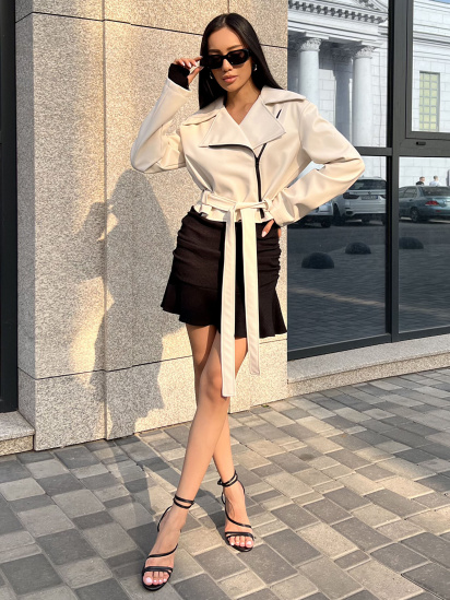 Куртка кожаная Jadone Fashion модель Kurtka_Mriya_bila — фото 5 - INTERTOP