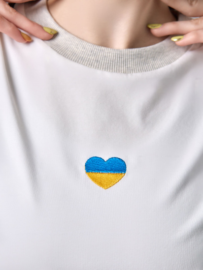 Футболка Zenwear модель Kyiv_milky — фото 3 - INTERTOP