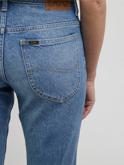 Зауженные джинсы Lee Rider Slim Straight модель 112341337 — фото 4 - INTERTOP