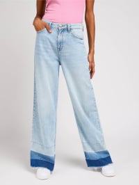 Голубой - Широкие джинсы Lee Stella A Line