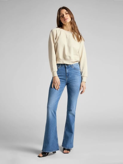 Расклешенные джинсы Lee Breese модель L32YROEU — фото 4 - INTERTOP